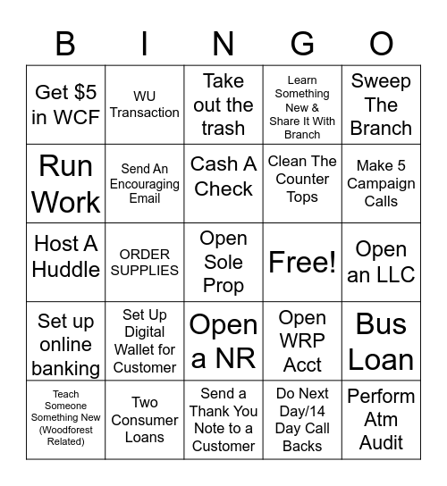0118 Bingo Card