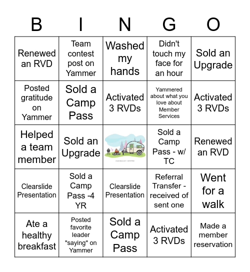 BINGO BUDDIES Bingo Card