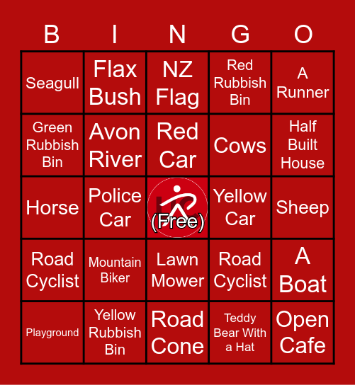 UC Rec & Sport outdoor bingo Card