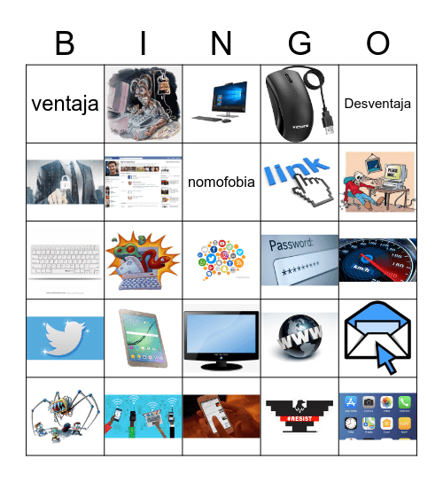 Tecnología II Bingo Card