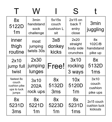 Tie Dye Day! Bingo Card