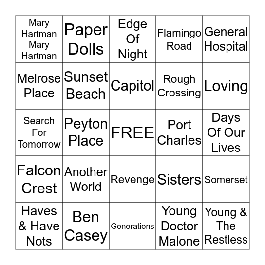 Bold & Beautiful End Of Summer Picnic Bingo Card