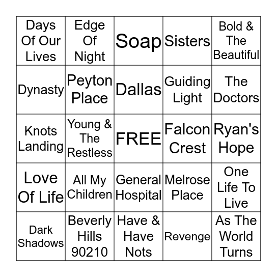 Bold & Beautiful End Of Summer Picnic Bingo Card