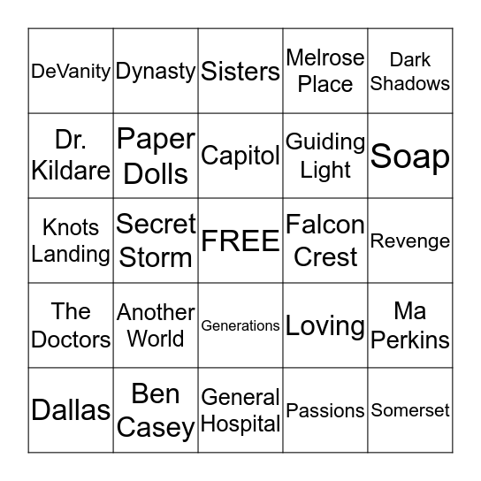 Bold & Beautiful End Of Summer Picnic Bingo Card