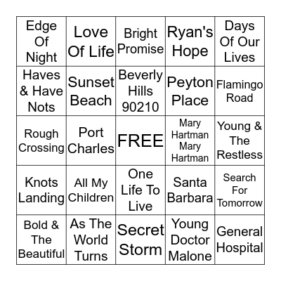 Bold & Beautiful End Of Summer Picnic Bingo Card