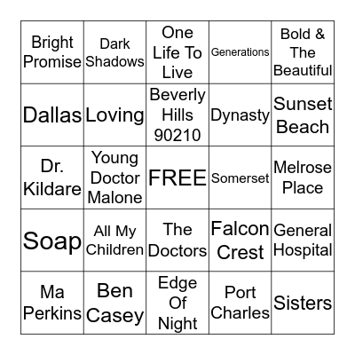 Bold & Beautiful End Of Summer Picnic Bingo Card