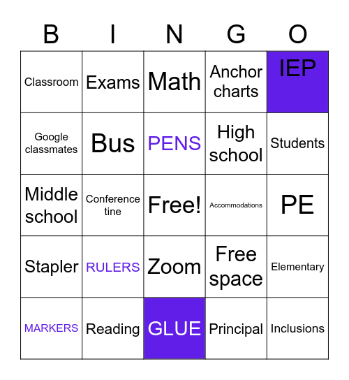 THIBBZ BINGO Card