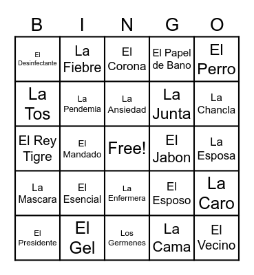 Reunion de Los Ramirez Bingo Card