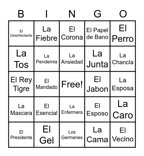 Reunion de Los Ramirez Bingo Card