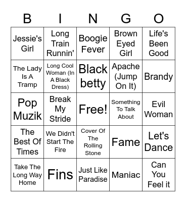 Misc Round 2 Bingo Card