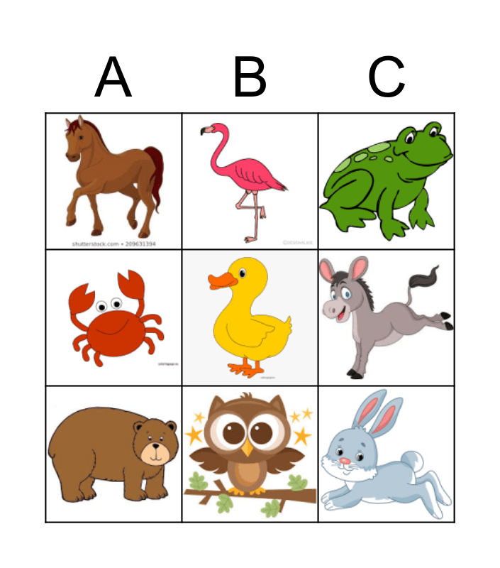 Animal Walk Bingo Card animal-walk-bingo-card
