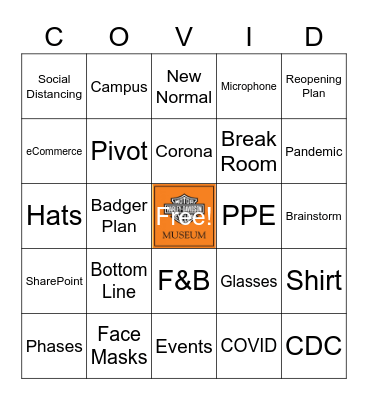 H-D Museum Beach Blanket BINGO Card