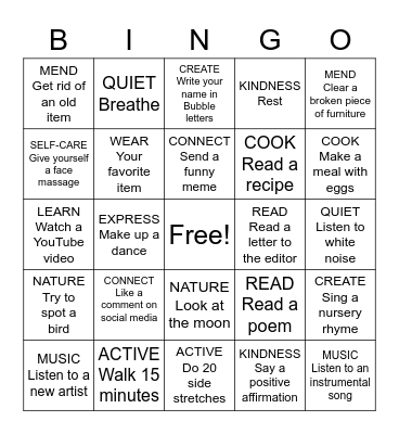 Quarantine Bingo 3 Bingo Card