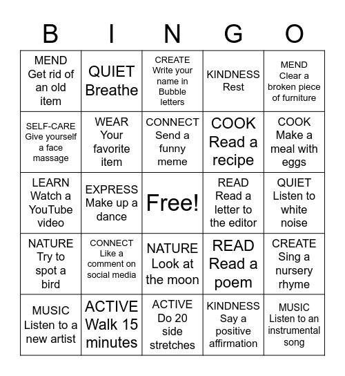 Quarantine Bingo 3 Bingo Card