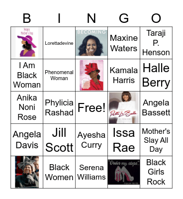 Mother's Day Weekend Bingo Card