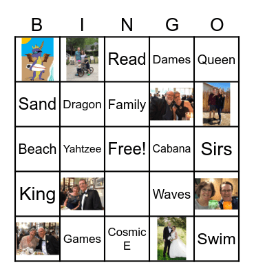 Grambow Family Bingo Card