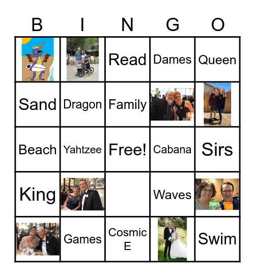 Grambow Family Bingo Card