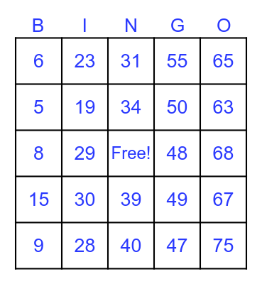 Turtle Hook Algebra 1 BINGO! Bingo Card