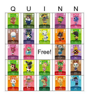 Birthday Bingo Card