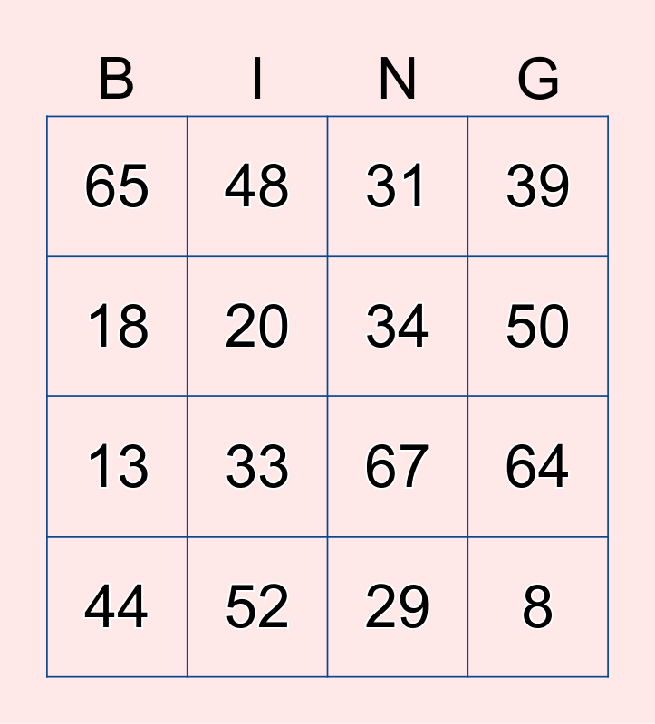 100 Free Printable Bingo Cards 1 75 My Bingo Cards 1.1.0