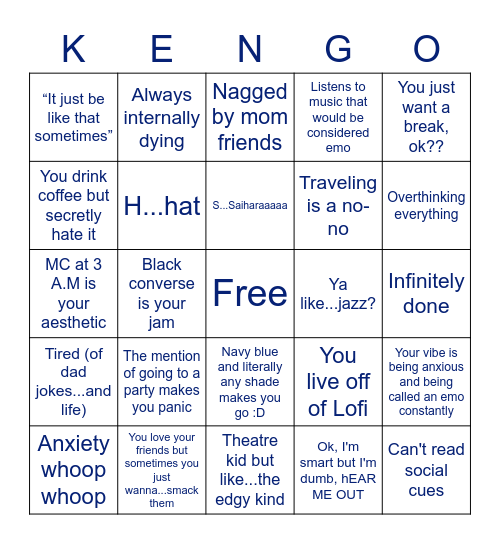 How Similar Are You To Strawberry? Bingo Card