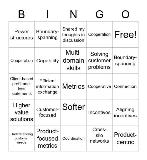 Reading Salon Bingo Card