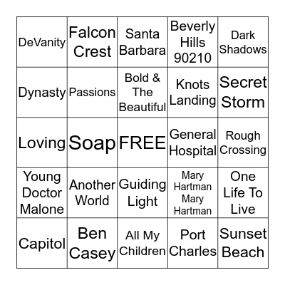 Bold & Beautiful End Of Summer Picnic Bingo Card