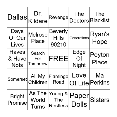 Bold & Beautiful End Of Summer Picnic Bingo Card