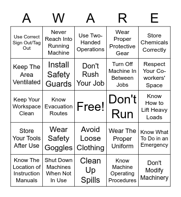 LSC Communications Bingo Card
