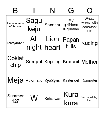 Summer Bingo Cards - Page 173