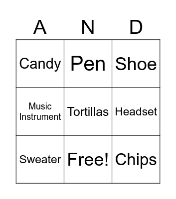 ZOOM Bingo Card