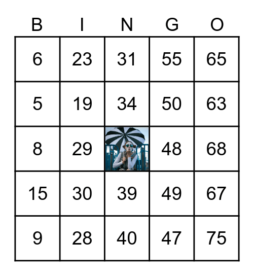 Bingo is for the People Bingo Card