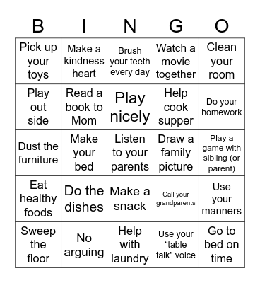 HAPPY HOOLIGANS Bingo Card