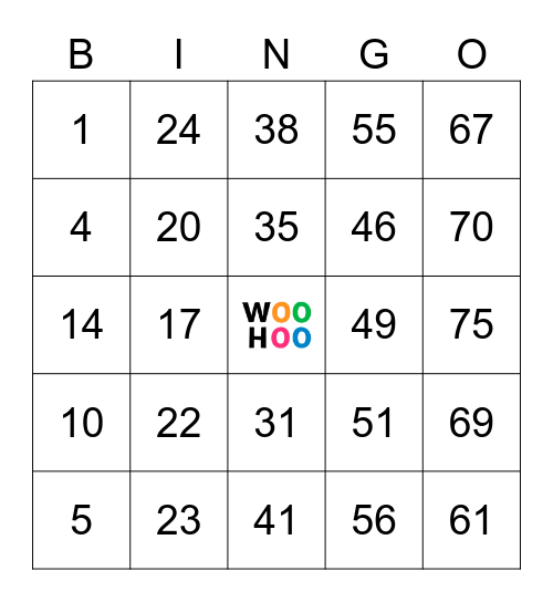 LuLaRoe AF Bingo Card