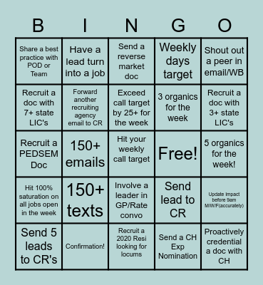 EM BINGO!! Bingo Card