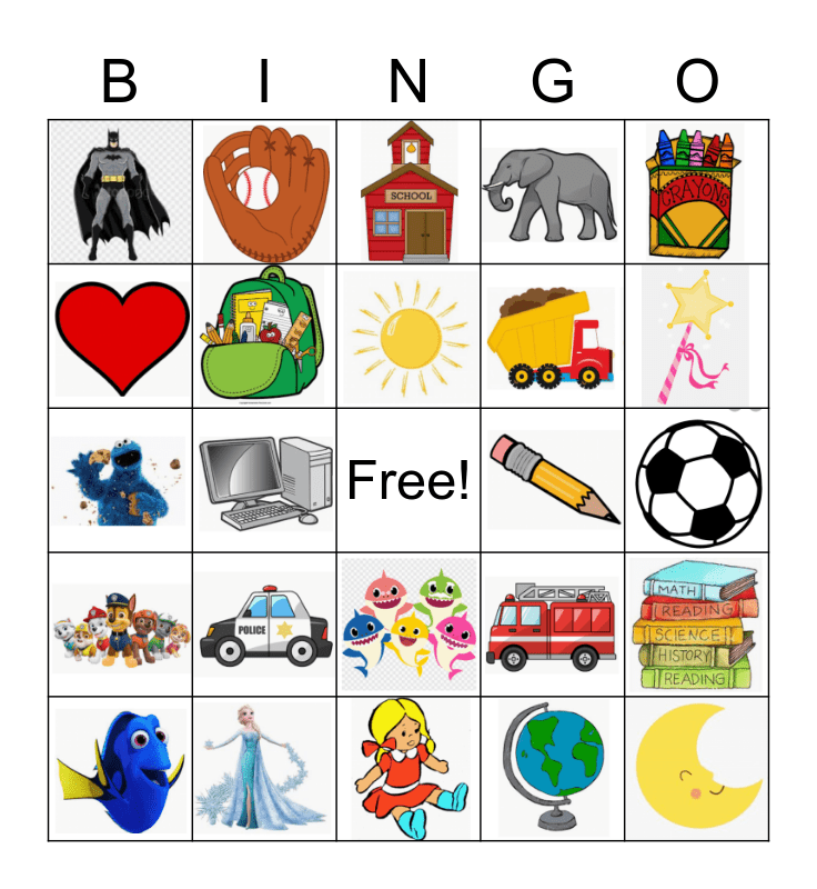 Jason’s Bingo Card