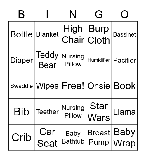 Gummy Bear Bingo Card