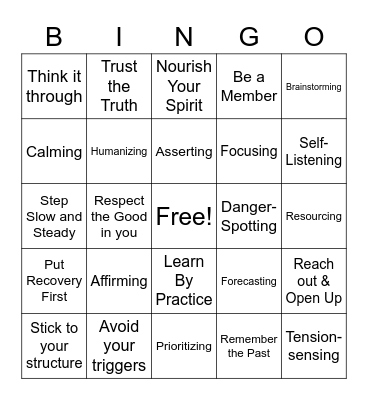 TC Bingo Card