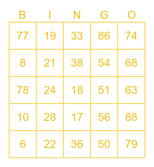 ID PLEASE Bingo Card