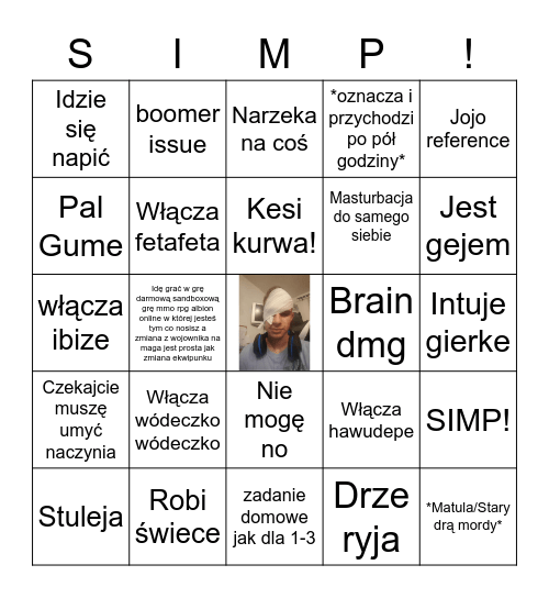 Grako bingo Card