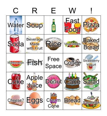 CREW Bingo Card