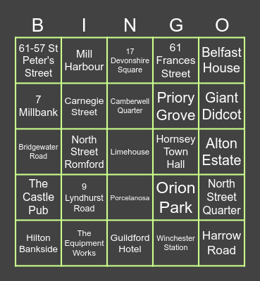 ROCKHUNTER Bingo Card