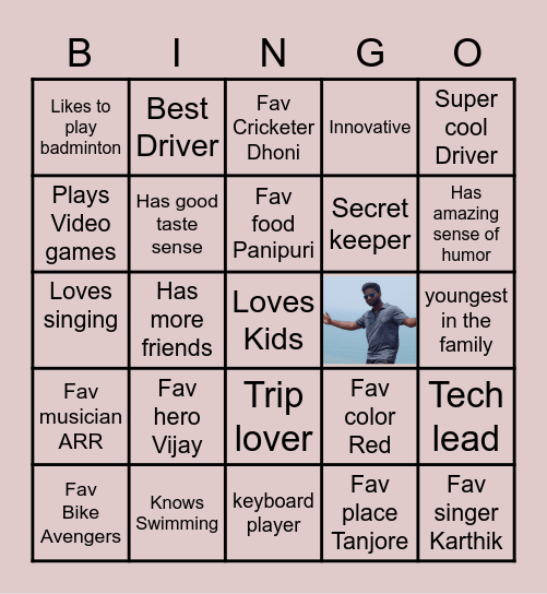 Its about you❤ Bingo Card