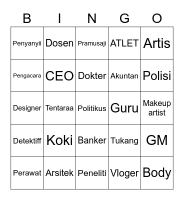 ena99pserim Bingo Card