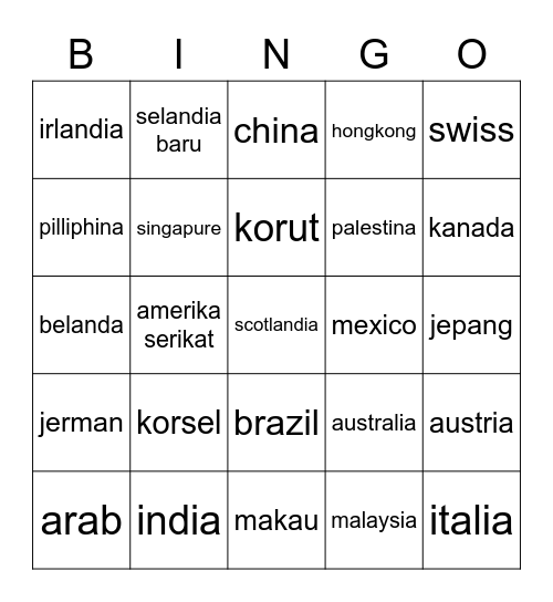 ENA00CHAEWON Bingo Card