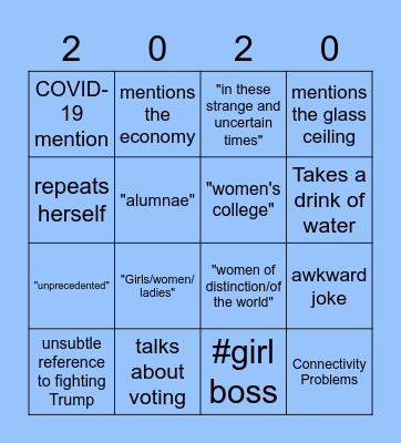 Nancy Pelosi?!? :o Bingo Card