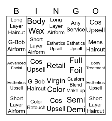 Cross Promotion! Bingo Card