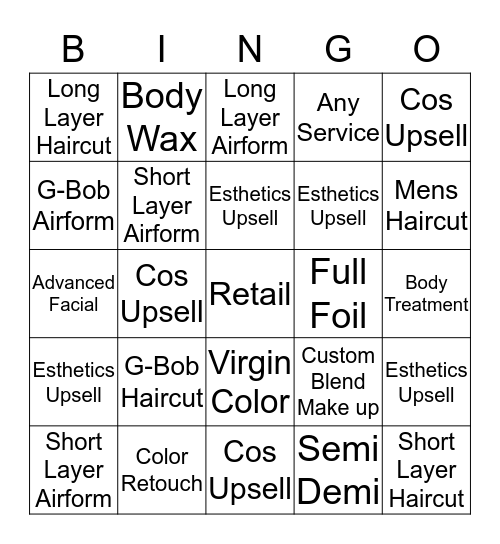 Cross Promotion! Bingo Card