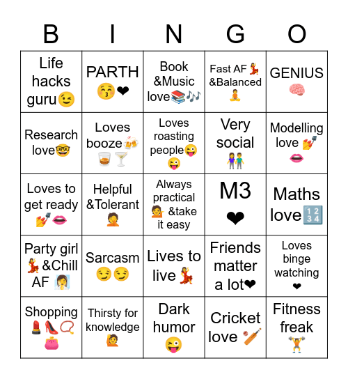 TANANA ROOMIE EDITION Bingo Card