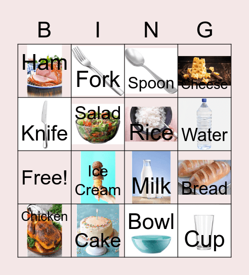 Monty, the Cook - Unit 9 Bingo Card